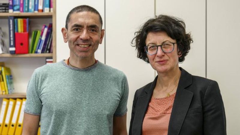 Uğur Şahin ve Özlem Türeci, 2021 Axel Springer Ödülü'nün sahibi oldu