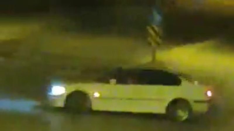 Denizli'de trafik magandası, kısıtlama bitince soluğu drift yapmakta aldı