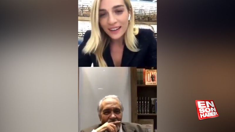 Canlı yayının bittiğini sanan İlber Ortaylı'dan Cansu Canan Özgen'e: Maşallah şuna bak