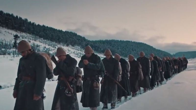 Cumhurbaşkanlığı İletişim Başkanlığı'ndan Sarıkamış Destanı anısına özel klip