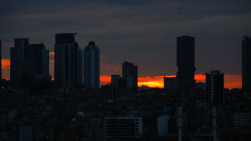 İstanbul'da gün doğumu
