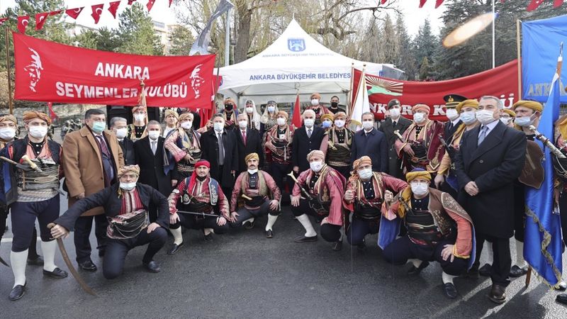 Atatürk'ün Ankara'ya gelişinin 101. yıl dönümü kutlandı