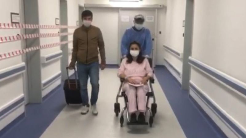 Mersin'de doğuma sayılı günler kala koronavirüse yakalandı