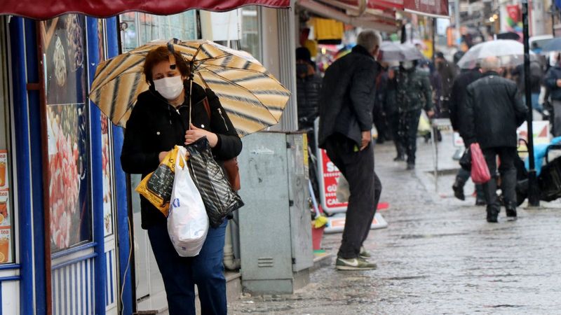 Yağmur, Edirnelilerin yüzünü güldürdü