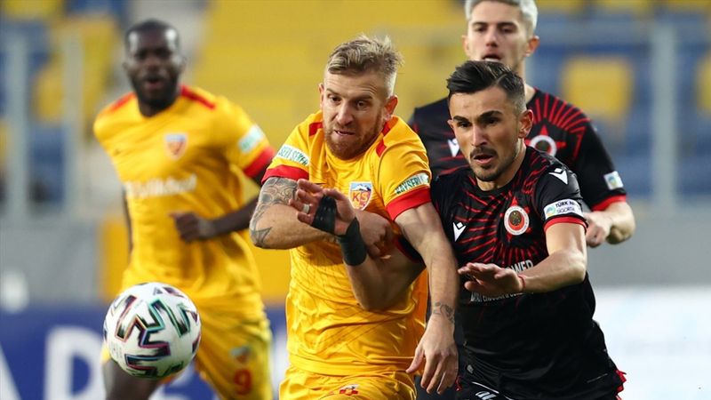 4 golün iptal olduğu maçta kazanan Gençlerbirliği