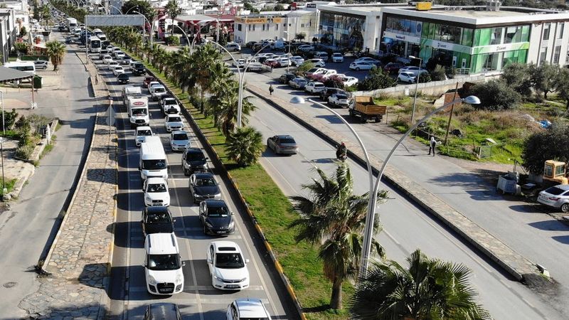 Bodrum’a yılbaşı akını