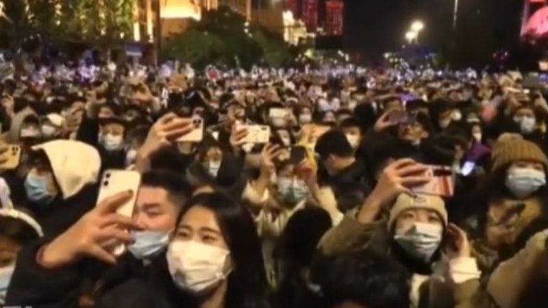 Vuhan'da yeni yıl coşkusu