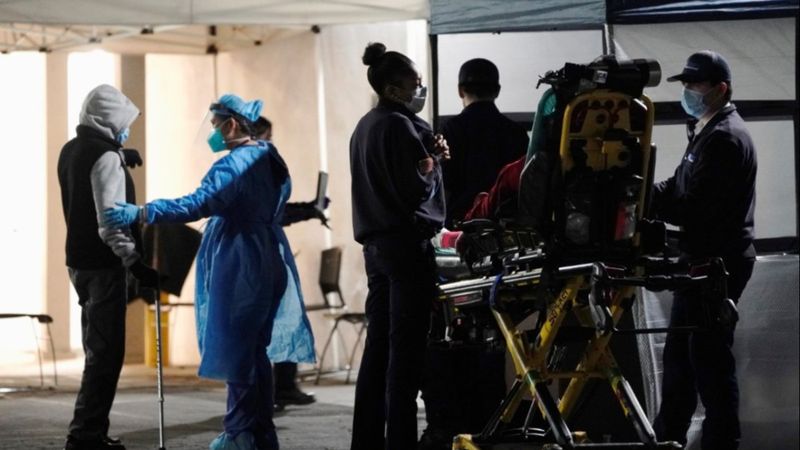 ABD'de korona rakamları, 2021 öncesi en üst seviyelere çıktı