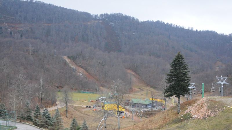 Kartepe'de yeni yıla kar yağışı olmadan girildi
