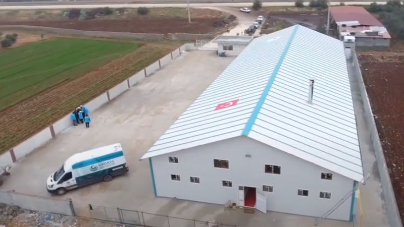 Kıyamder mülteciler için günde 50 bin ekmek dağıtımı yapıyor