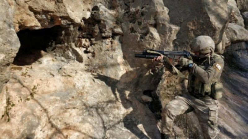 Gabar Dağı bölgesindeki mağarada 5 terörist öldürüldü