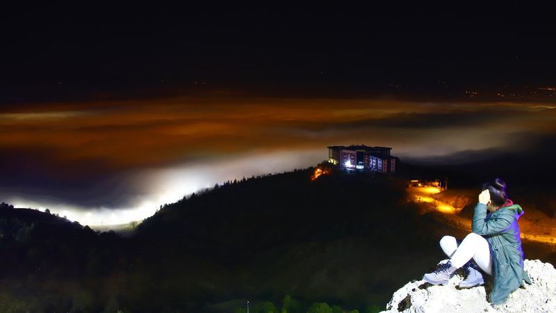 Elazığ'da sis görsel şölen oluşturdu