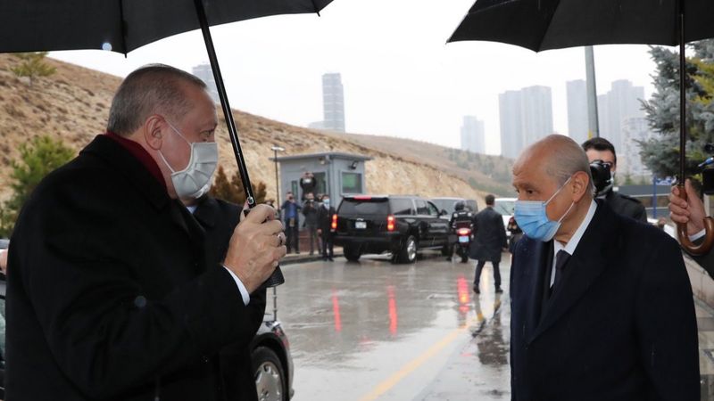 Cumhurbaşkanı Erdoğan'dan Devlet Bahçeli'ye: Rahmetle geldik