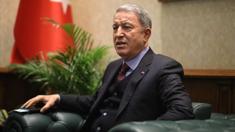 Hulusi Akar: Yunanistan'la sorunlarımızın çözülebileceğine inanıyoruz