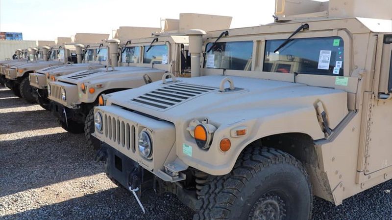 ABD'den Peşmerge'ye askeri araç yardımı