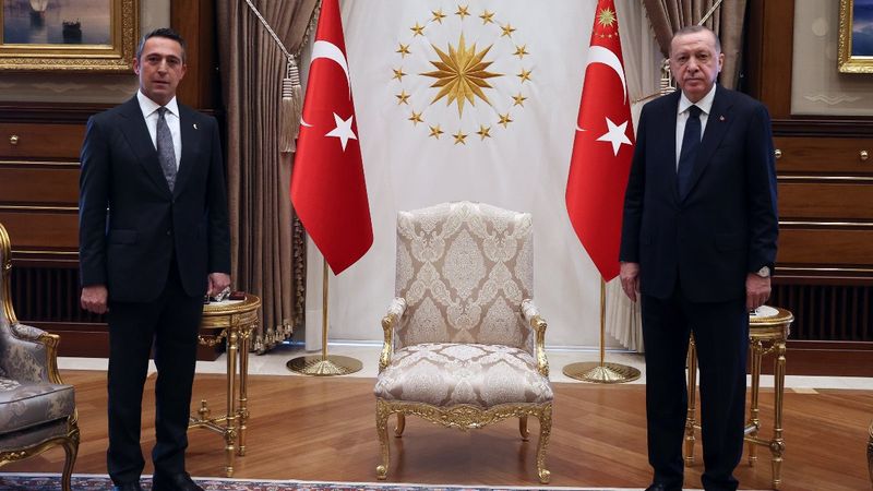 Cumhurbaşkanı Erdoğan, Ali Koç'u kabul etti