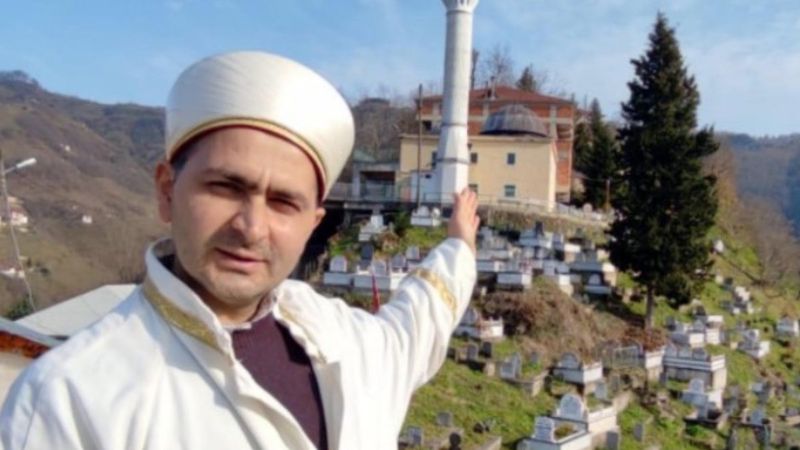 Giresun'da dağcı imam minareyi boyayacak