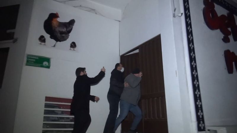 Bursa'da kumarhaneye baskın