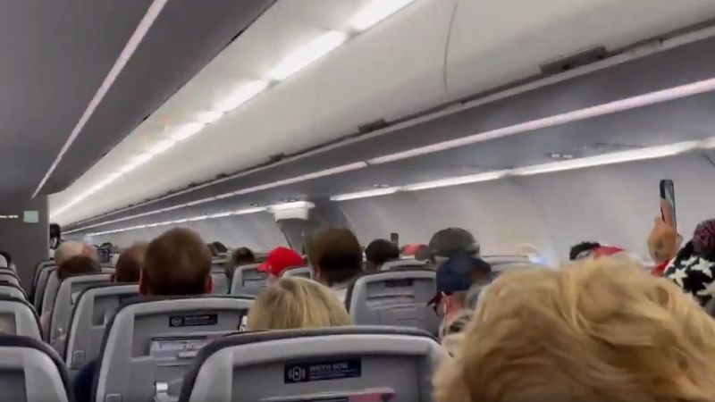 American Airlines pilotundan Trump destekçilerine tepki