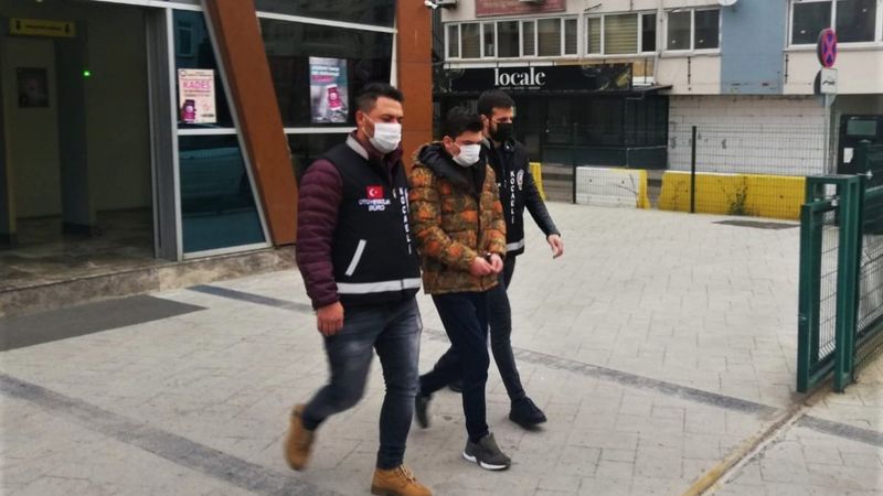 Kocaeli'de test sürüşü sırasında aracı çaldı