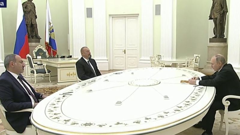 Moskova'da üçlü Karabağ görüşmesi başladı