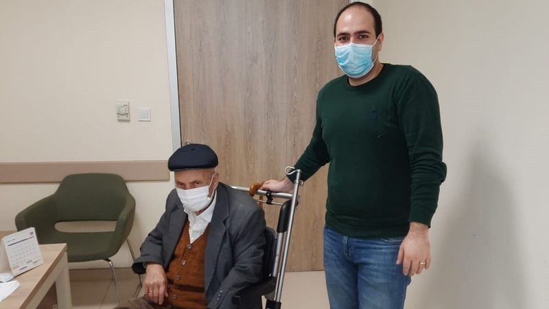 Tekirdağ'da 92 yaşında koronavirüsü atlattı