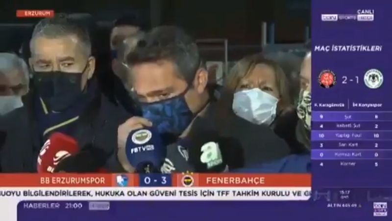 Ali Koç'un telefon zili gündem oldu