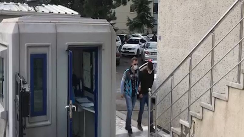 Kartal'da makas atan sürücüye para cezası