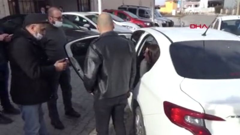 Kütahya'da eşini kaçırıp iş yerine kilitledi