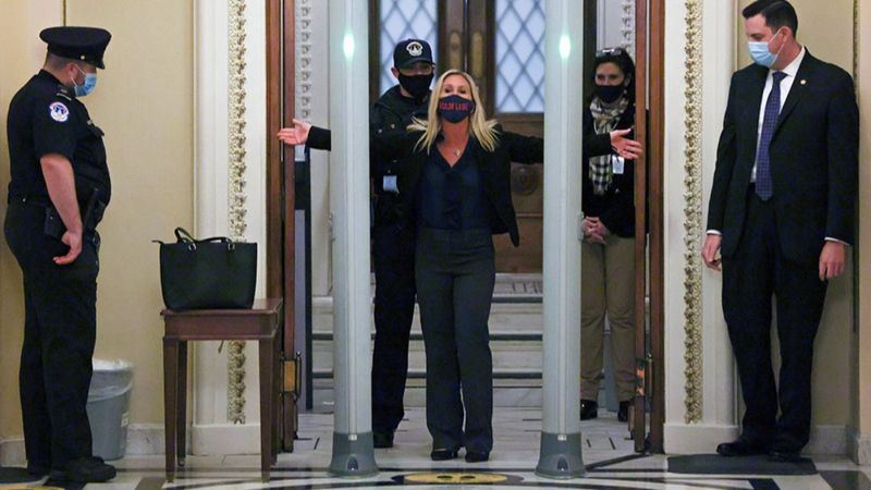 ABD Kongre binasında üst düzey güvenlik