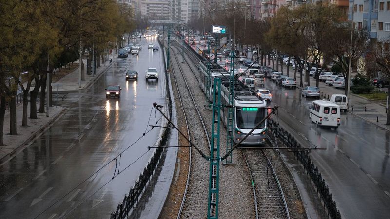 Konya Ovası'nda 7 ay sonra yağış oldu