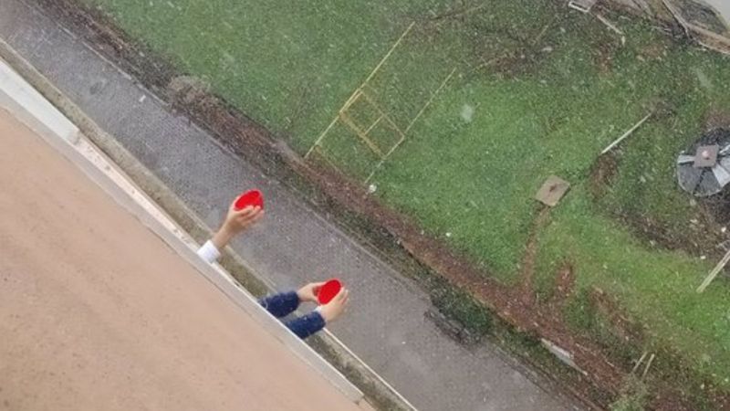 İstanbul'da beklenen kar yağışı başladı