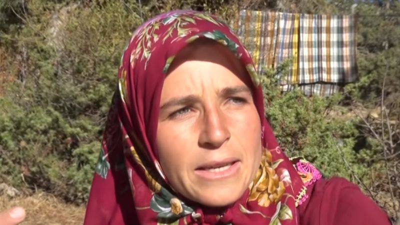 Keçi çobanı yörük kadını, hayata bakış açısıyla duygulandırdı