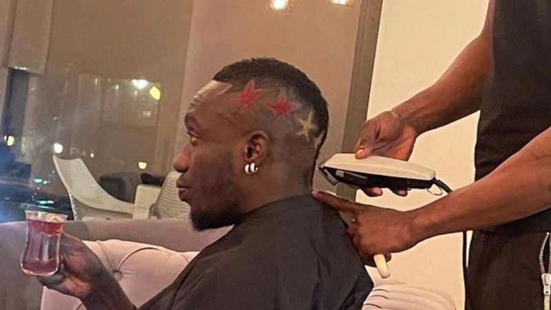 Diagne'nin yeni saç stili