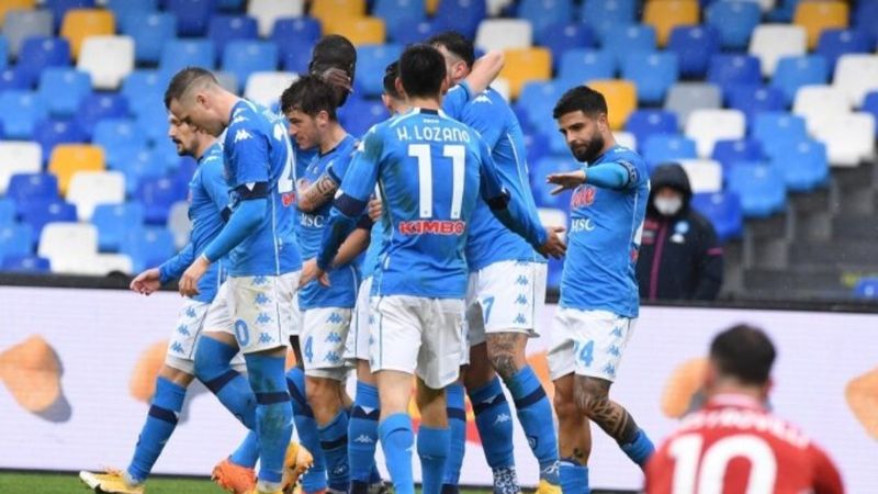 Napoli'den Fiorentina karşısında 6 gollü galibiyet