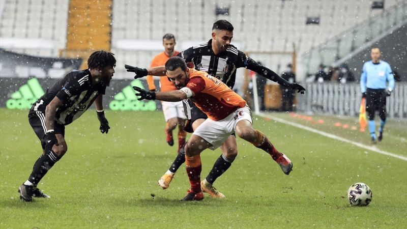 2021'in ilk derbisinde kazanan Beşiktaş