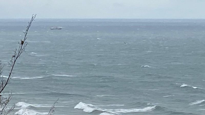 Karadeniz'de Rus bandıralı kuru yük gemisi battı