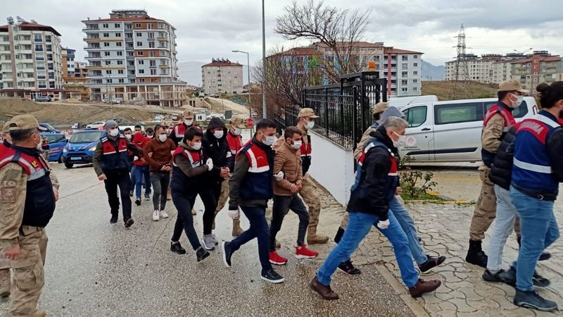 Hatay'da merkezli torbacı operasyonunda 13 şüpheliye gözaltı