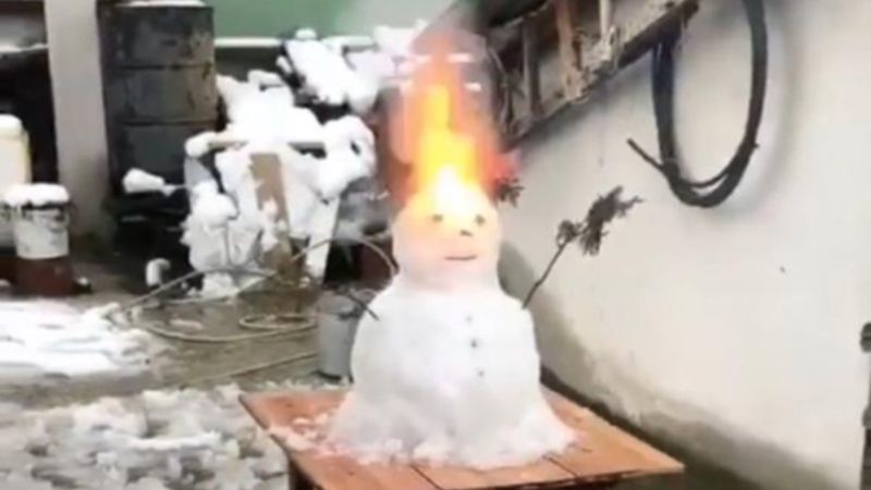 Bursa'dan kar manzaraları