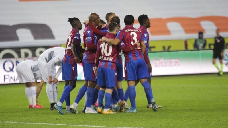 Trabzonspor, Konyaspor'a 3 attı