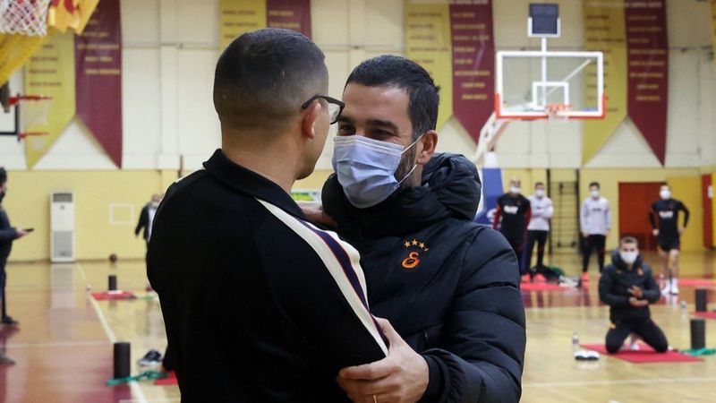 Omar Elabdellaoui'den Florya'ya ziyaret