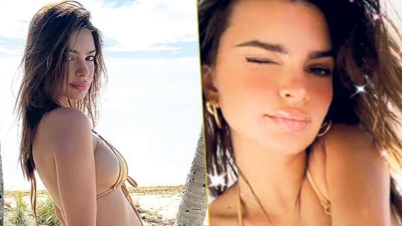 Emily Ratajkowski,: Göbeğimde bebek var