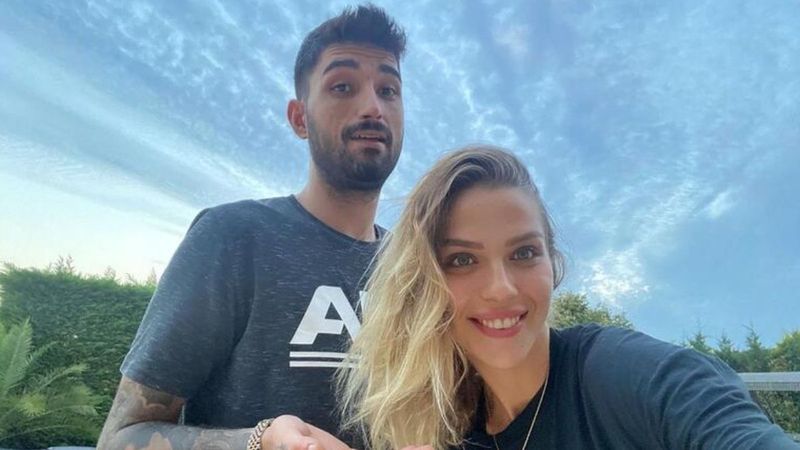 İdo Tatlıses'ten nişanlısına romantik kutlama