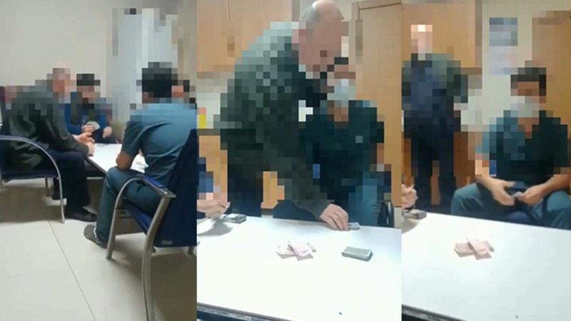 Eskişehir'de hastanede kumar oynayanlara soruşturma