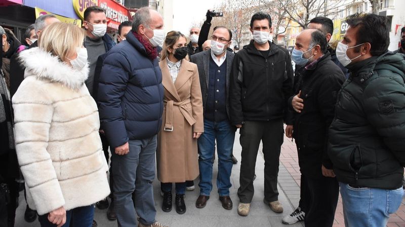 Muharrem İnce'nin eşinin kürkü dikkat çekti