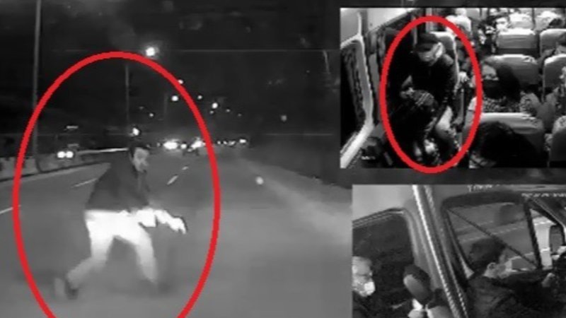 Bursa'da üst geçidi kullanmayan yayaya minibüs çarptı