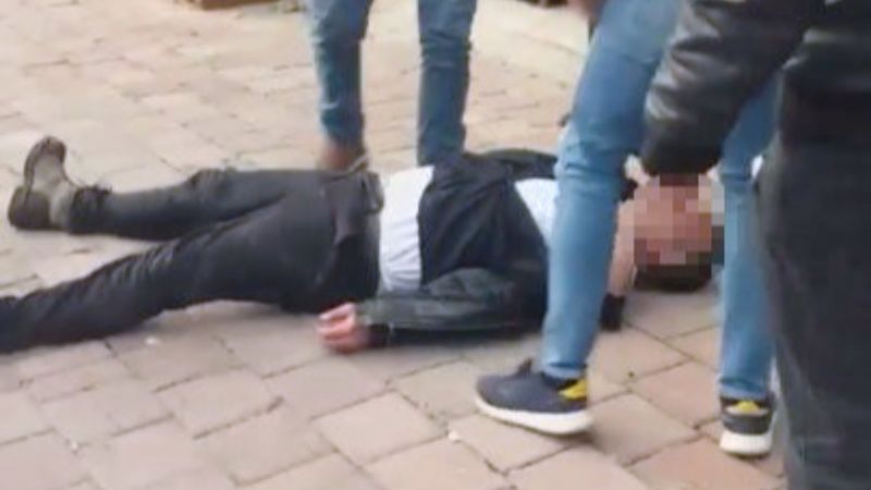 Antalya'da taciz şüphelisine meydan dayağı