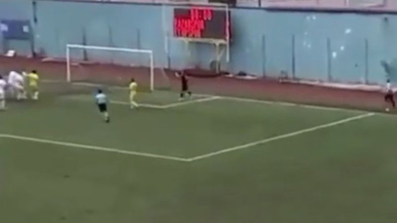 Pazarspor-Eyüpspor maçında verilen ilginç penaltı