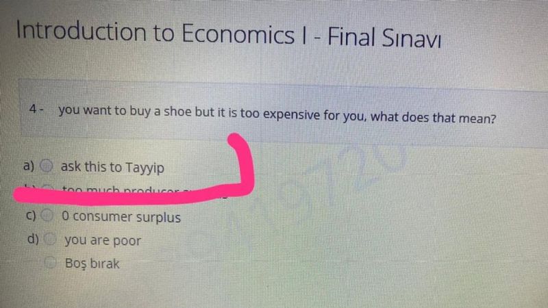 Marmara Üniversitesi'ndeki final sorusunu hazırlayan öğretim görevlisine soruşturma