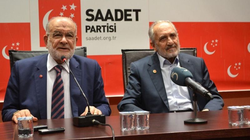 Saadet Partisi'nde Temel Karamollaoğlu ile Oğuzhan Asiltürk ayrımı